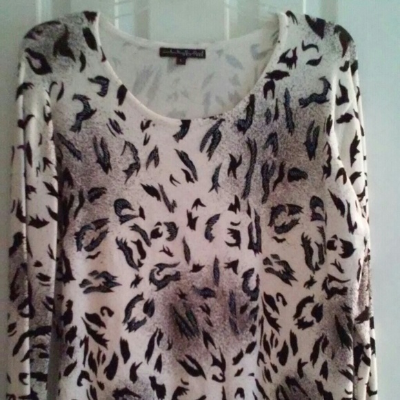 Leopard print sweater