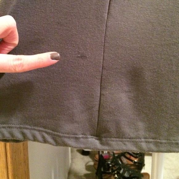 ***SOLD IN BUNDLE*** Gray Maxi Skirt - Picture 4 of 4