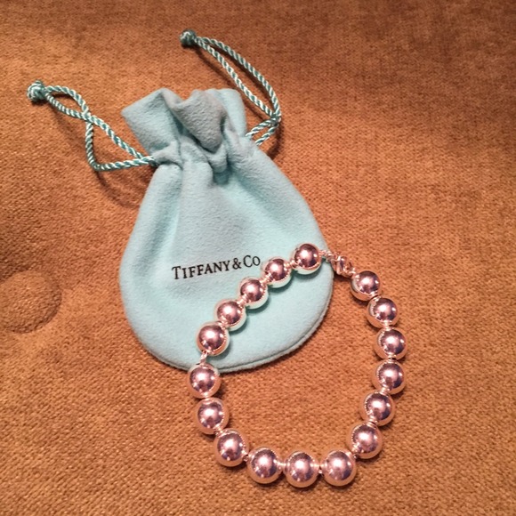 Tiffany's Sterling Silver Bead Bracelet
