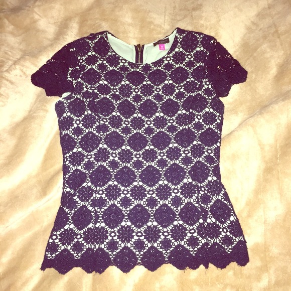 Vince Camuto lace top