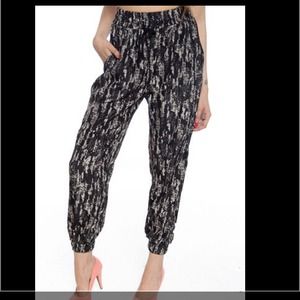 Black & White Joggers