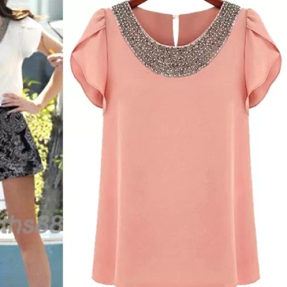 Tops - 🎁Bundle🎁 Pink nude Top and yellow Top