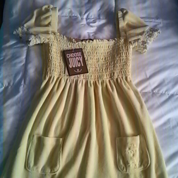 Yellow juicy swimsuit pullover