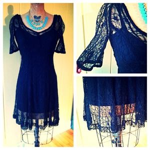 Black Lace Dress