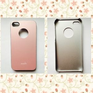 🌸 iPhone 4/4s Pink Moshi Hard Case