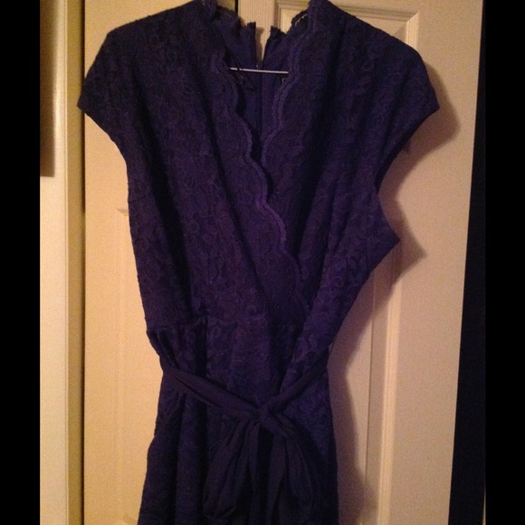 Purple Lace Dress
