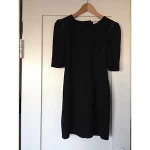 ANGL Backless Black Dress