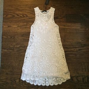 Patterson Kincaid. Crochet dress. XS