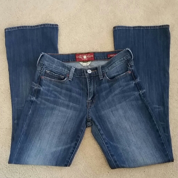 Lucky Brand Denim - 🎉HP×2🎉Lucky Brand Jeans Sofia Boot sz.2/26 Ankle