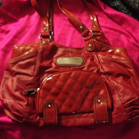 Denmark De Rossi red hand bag