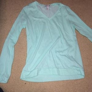 Sea green thin sweater