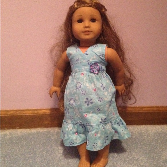 American girl Kanani and brush