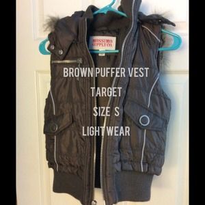 Puffer Vest with Detachable Hood