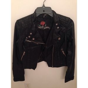 H&M Black Leather Jacket