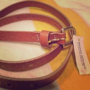Banana republic tan belt