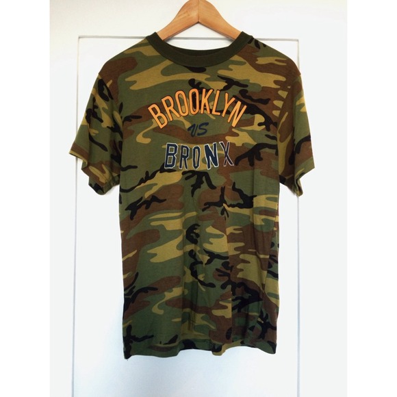 Brooklyn VS Bronx Camo Tee