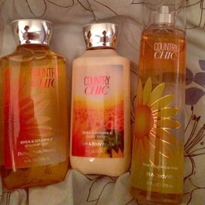 Bath and Body Works country chic set