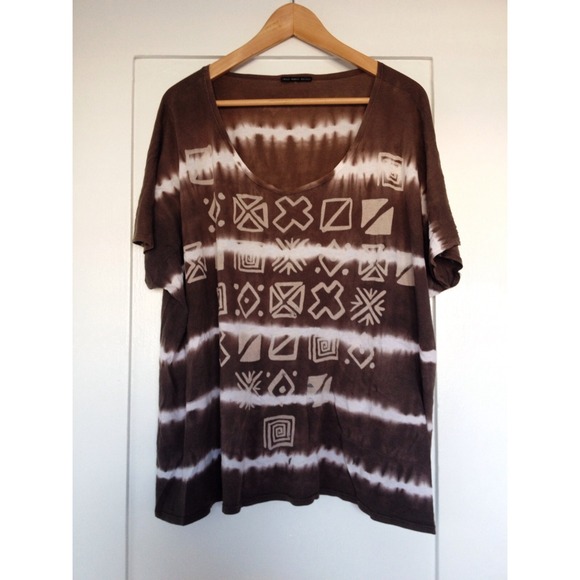 Oversized Tie Dye Graphic Tee