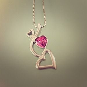 Cute heart Swarovski pendant