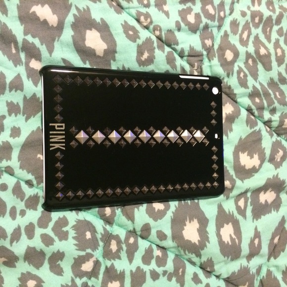 Black studded iPad mini case