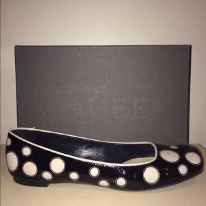 Alexander McQueen ballet flats.