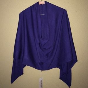 Kerisma Knits. Purple Cape. So soft!