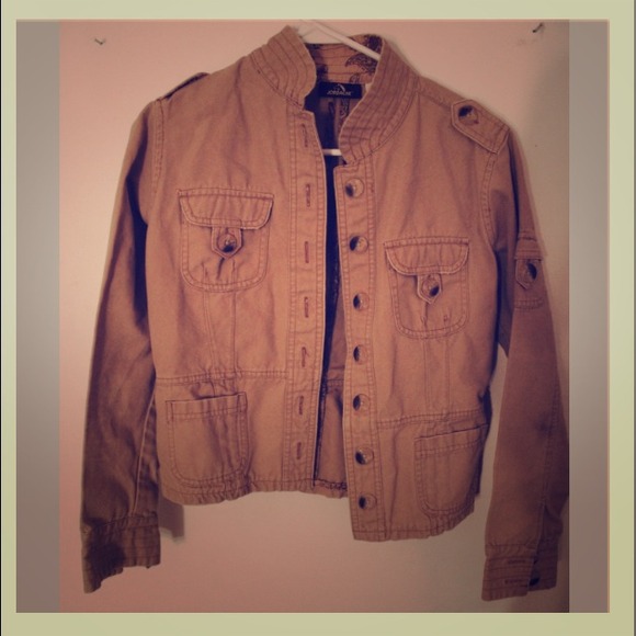 Tan Cargo Jacket