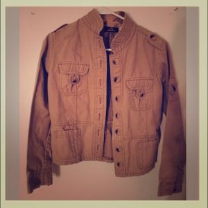 Tan Cargo Jacket