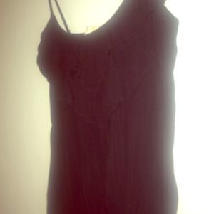 Cute black romper long pant and tank top