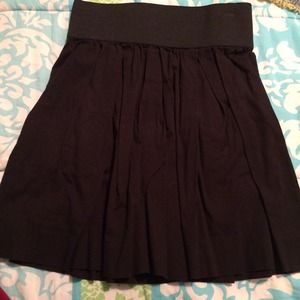 Black high wasted skirt