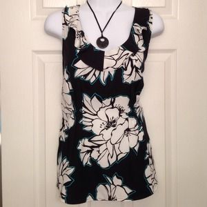 Banana Republic Flowered Top