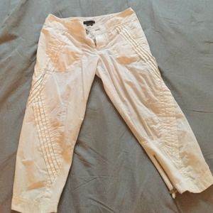 Armani exchange white Capri