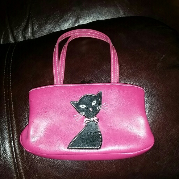 Mini cat wristlet