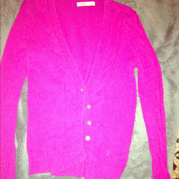 Fuchsia Cardigan