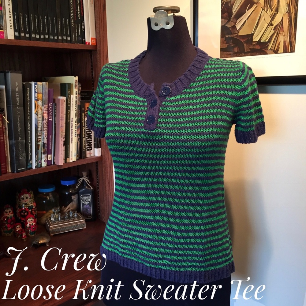 J. Crew | Loose Knit Sweater Tee