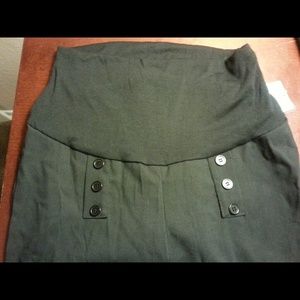 Black Maternity slacks