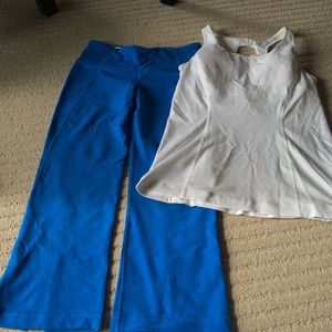 Lululemon Athletica capri and tank set