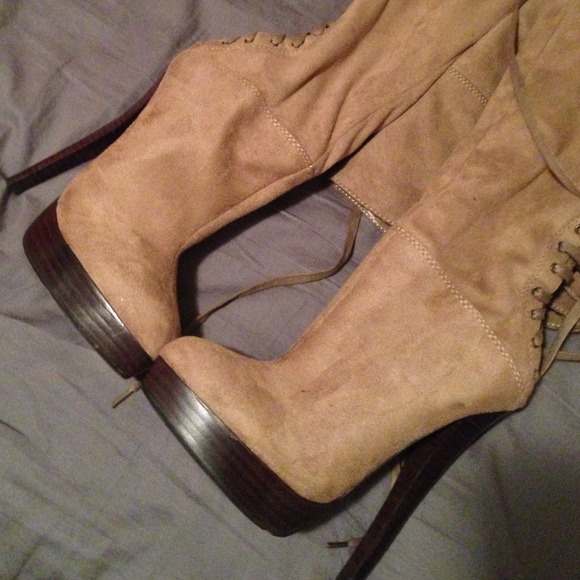 Bebe over the knee boot