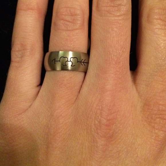 Buy 2 Get 3 FREE! Stainless Steel Ring. NWT. - Picture 2 of 2