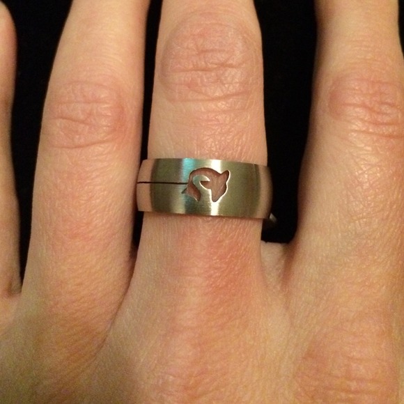Buy 2 Get 3 FREE! Stainless Steel Ring. NWT. - Picture 2 of 2
