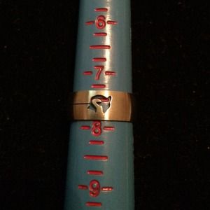 Buy 2 Get 3 FREE! Stainless Steel Ring. NWT.