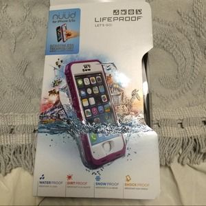 Everything-proof iPhone 5/5s hot pink case.