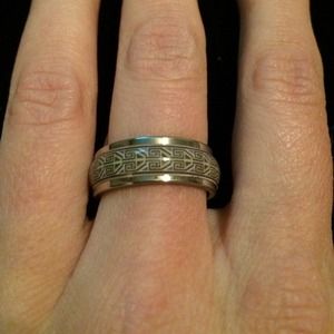 Buy 2 Get 3 FREE! Stainless Steel silver ring. NWT