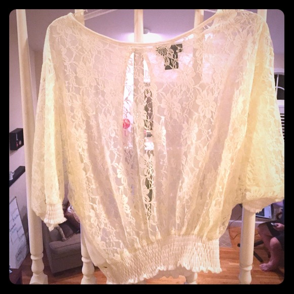 Elegant lace blouse