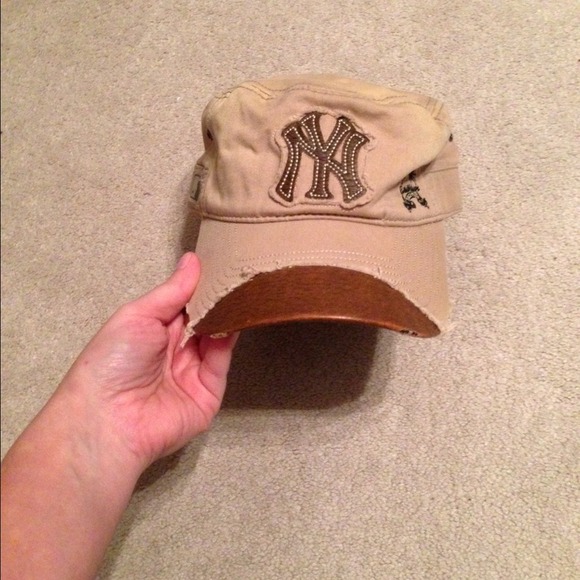 New York Yankees hat from Jamaica! Super cute on!