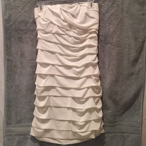 White fitted dress! NWT
