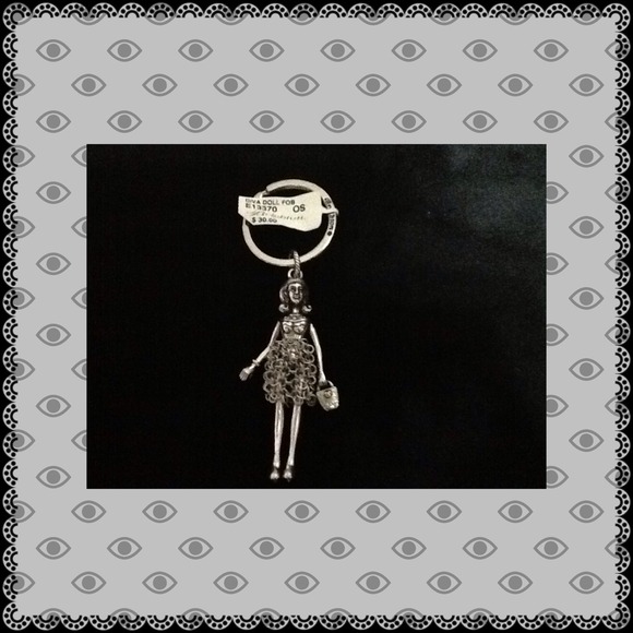 Brighton Accessories - Authentic Brighton Silver DIVA DOLL Keychain