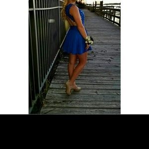 Royal blue homecoming / prom dress