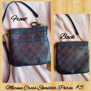 Navy blue Merona purse