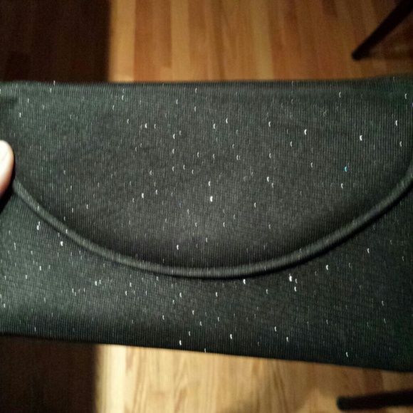 Bakers Clutches & Wallets - Sold Black shimmer clutch purs